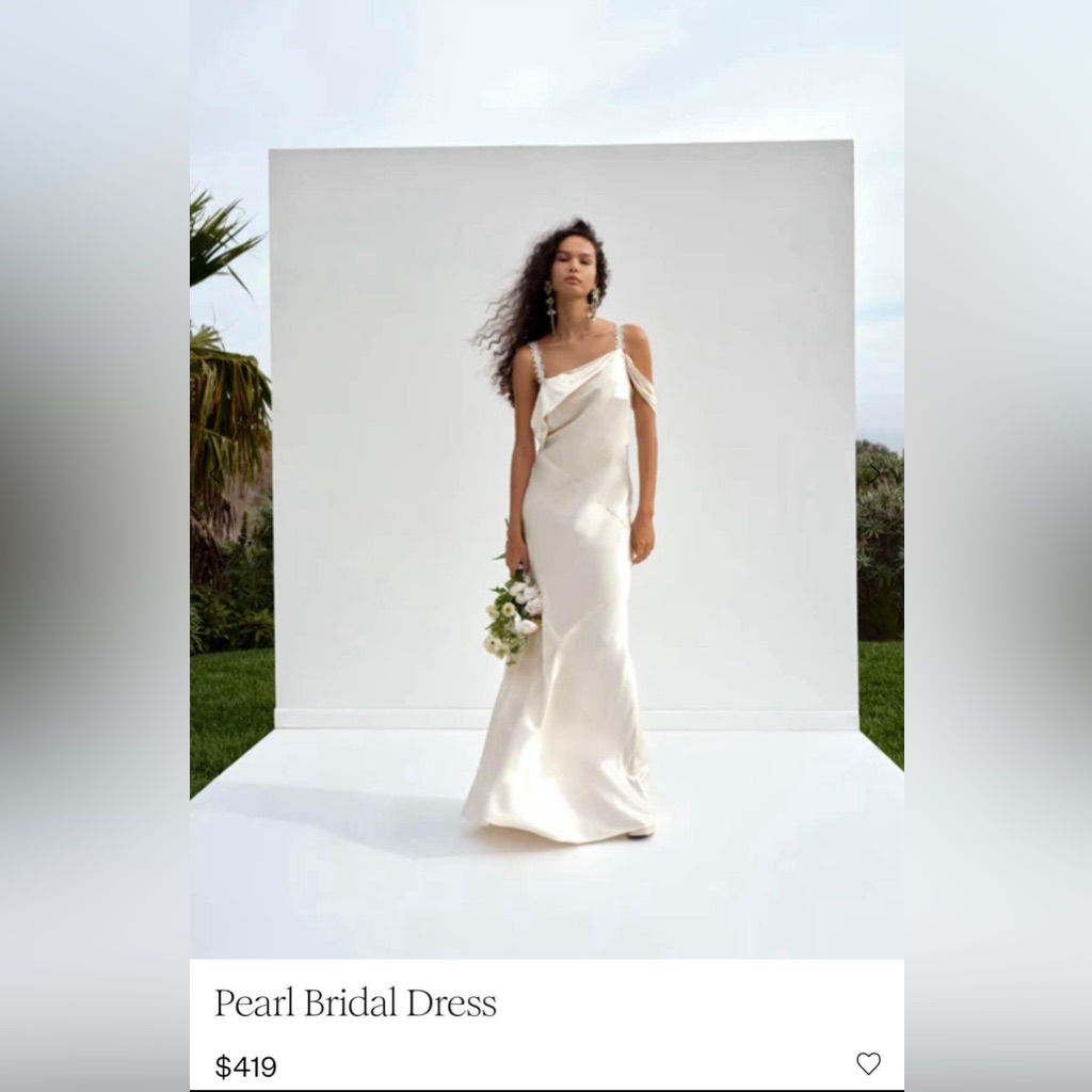 Nwt Pearl Bridal Dress